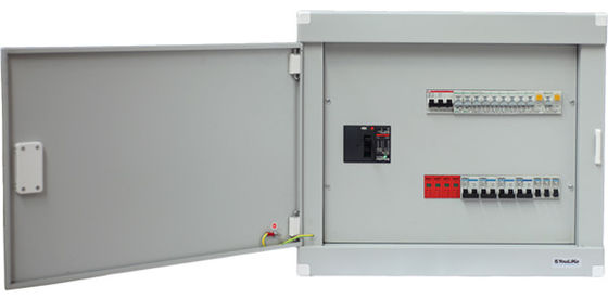Scatola di distribuzione elettrica del supporto della parete IP40, lamiera di acciaio del quadro di distribuzione di MCCB