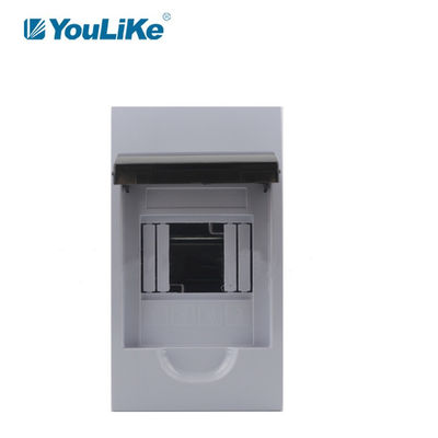 Uso dell'interno ed all'aperto IP40 di monofase dell'ABS MCB di modo materiale della scatola 4
