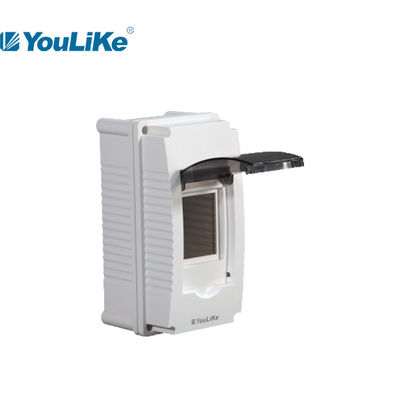 scatola dell'interno di recinzione del PVC MCB MCB di modo di plastica della scatola 2 di 80*160*45mm